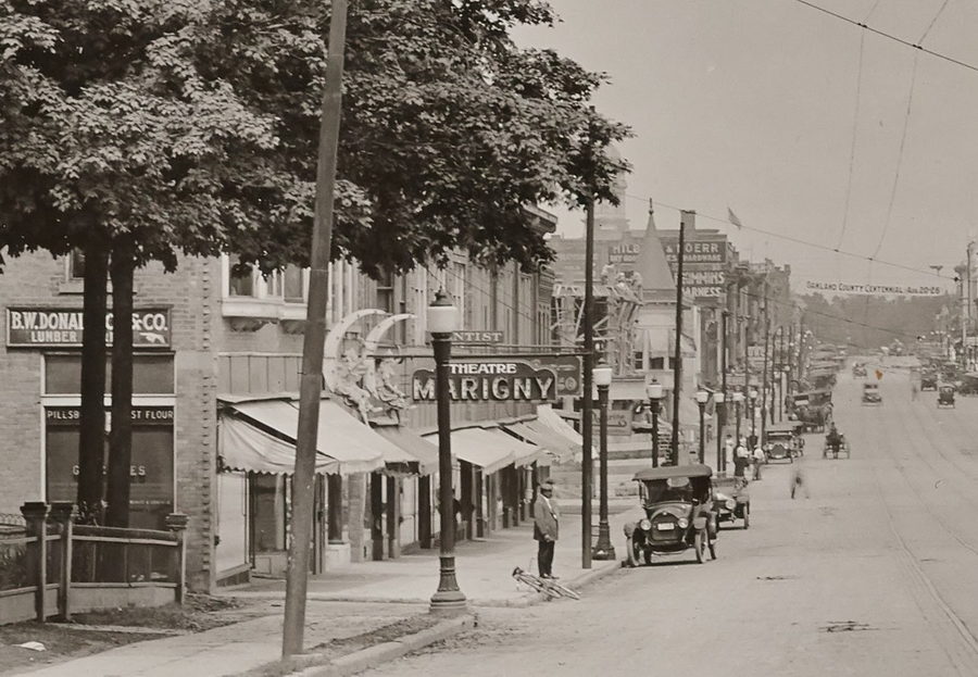 Marigny Theatre - 1916 Photo From David Jones